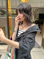 レイヤーパーマウルフパーマロングウルフパーマ