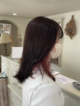 エクファ ヘア シェリル 草津 南草津店(ex-fa hair cherir) フェミニンロング似合わせカットミディアムスパイキーショート