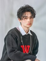 オーシャントーキョー(OCEAN TOKYO)&nbsp;【フェザーパーマ】フェザーショートセンターパート