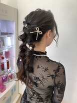 カペリ デ アーテ(Capelli di arte)&nbsp;編み込みアレンジ