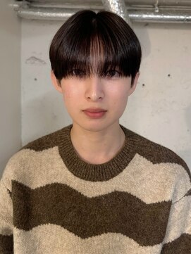 ノラ シブヤ(NORA) 【永田】2wayシースルーマッシュ×ダウンパーマ