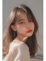 ラナ 新宿(lana)&nbsp;韓国レイヤー/センター分け/トリートメント/【lana hair新宿】