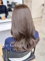 フォンズ(FONS)&nbsp;上品韓国ヘアアイスグレージュ