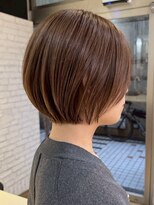 エリマ 横浜西口(elima)&nbsp;横浜西口大人ショートボブくびれショートヘア切りっぱなしボブ