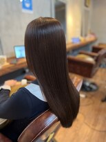 スローネ(THRONE)&nbsp;縮毛矯正で艶髪／20代30代40代／新宿／髪質改善