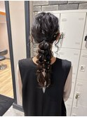TOKIO ツイン編みおろし ヘアセット