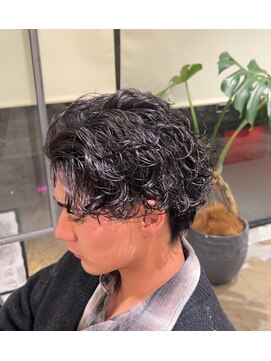 メゾンフォーメン 心斎橋店(Maison for men) サーフカール/メンズパーマ/ツイストスパイラル/波巻きパーマ