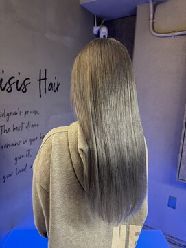 透明感抜群シルバーカラー！