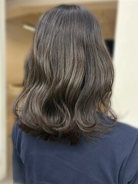 透明感カラー/グレージュ