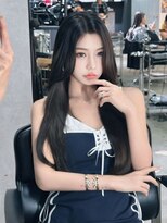 ザシェノンウメダ(THA CHAINON UMEDA) 心斎橋/着物ヘア/大人ガーリー/ダークアッシュ/似合わせカット