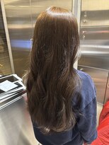 オーガニック リブ 川越(organic+live)&nbsp;冬◎ブリーチなし◎まろやかブラウン×艶感ロング