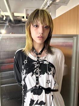 ブランコトレス 鏡島(BLANCO tres)の写真/ダブルカラーやインナーカラーはお任せ＊ハイセンスなデザイン×抜け感×透明感の仕上がりに♪