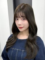 セラン 表参道(Celan)&nbsp;オリーブグレージュ オリーブカラー 髪質改善 縮毛矯正