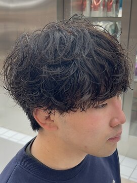 フィフスパーク(fifth PARK) 渋谷シャドウパーマ波巻きパーマルーズパーマメンズマッシュ