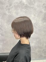 バディ(BUDDY)&nbsp;グレージュ×ショートボブ