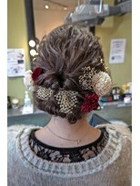 シャンプーアルファ(shampoo α)&nbsp;卒業式ヘア　￥4400→3850