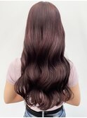 20代30代春夏カラー◎韓国風くびれ艶髪質改善カラーロングヘア