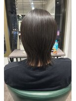 エフコード 難波(F-CODE) マッシュウルフ【曲がる縮毛矯正】