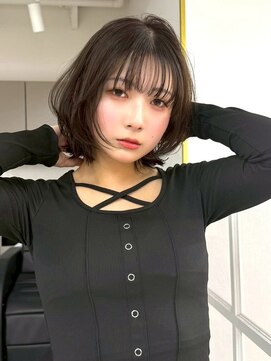 ワンズ リー 上大岡店(One's ly) イメチェンピンクベージュ アンブレラカラー前髪