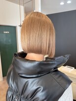 ユラ(YURA)&nbsp;切りっぱなしボブ　ミニボブ　【姫路/姫路駅/韓国風】