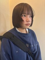 ラシック(LACQ)&nbsp;札幌透明感カラー/ブラウンカラー/ボブ/レイヤーボブ