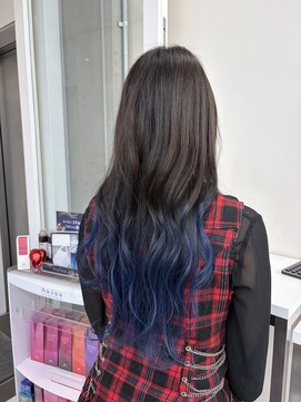 アライブ ハラジュク(ALIVE harajuku) ブリーチインナーバレイヤージュグラデーションカラー夕貴