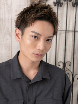 トニーアンドガイ メン 与野駅前店(TONI&GUY MEN) 20代30代アップバング社会人クロップメンズベリーショートk与野