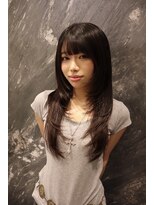 アンブル リュクス 池袋(amble luxe)&nbsp;黒髪ロングレイヤー