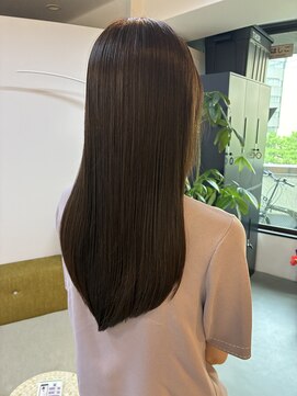 ヘアーアートシフォン 池袋西口店(Hair art chiffon) ハッシュカット/グレージュ/デザインカラー/白髪ぼかし/縮毛矯正