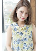アフロート ギンザ(AFLOAT GINZA) AFLOAT明日香のグレージュワンカールボブ