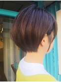 担当照井 丸みシルエットが可愛いショートヘア☆