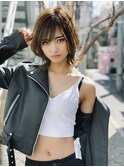 【HAVANA天神】大人かわいい×前下がりボブグレージュ