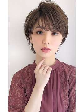 クラン 岡本(Chlan) ココアブラウン◎大人可愛い丸みショート