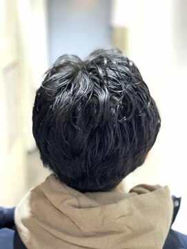 ヒロギンザ 銀座一丁目店(HIRO GINZA) ツーブロック×ゆるパーマ