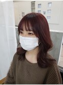 ピンクラベンダー×ヨシンモリ