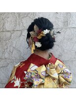【井出 朱音】ふわふわヘアセット
