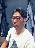 アップバングスタイル