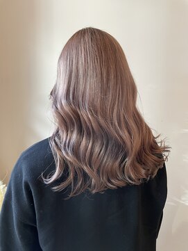 レリコ ニド(Relico-nid) ほんのりピンクのミルクティーベージュ