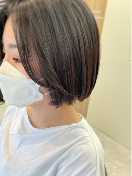 バッカ 横浜桜木町店(BACCA) ミニボブ、韓国風前髪