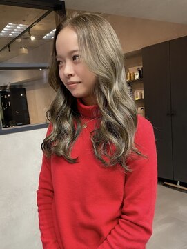 サニー 渋谷(SUNNY) ココアベージュ、ハイライトアッシュベージュ、グレージュカラー