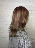 白髪ぼかしハイライト*ラベンダーベージュ
