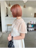 Bob × orange beige