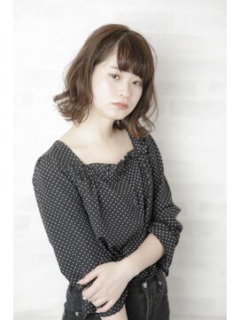 アフロディーテ 銀座(APHRODITE GINZA) ハッシュカット/フルバング/レッドブラウン/イメチェン/銀座