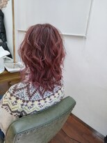 ヘアサロンシルク(Hair Salon Silk) ベリーピンクカラー