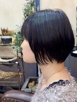ヘアメイク コモレビ(hairmake komorebi) 【菅原淳之介】小顔矯正ショートボブ