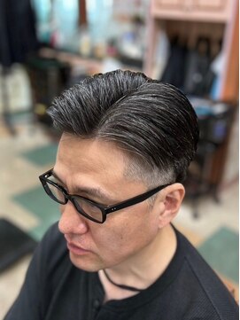 アポロカットステージ 相模大野店 アップバング/ツーブロックマッシュ<理容室>[メンズ/相模大野]