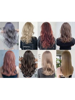 [カット+カラー￥5500～]理想の髪色*ダブルカラー/ハイライト/インナーカラー多数◎橋本で選ばれるサロン