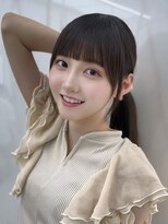 コア 銀座(COA) 小顔レイヤー 前髪顔周り 髪質改善縮毛