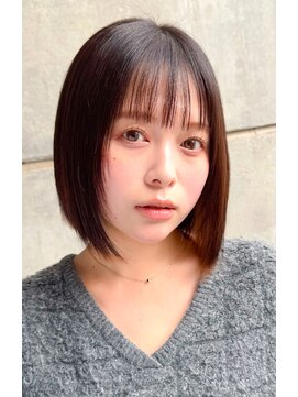 ルーカ 恵比寿(LU-CA) 切りっぱなしボブ