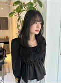 ハイライトレイヤーカットダブルカラーイルミナカラー縮毛矯正